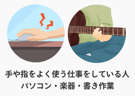 下関 腱鞘炎になりやすい人